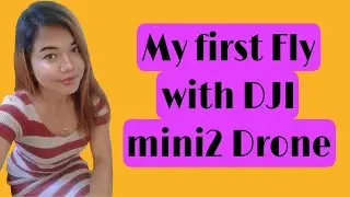 My First Drone Fly with DJI mini2