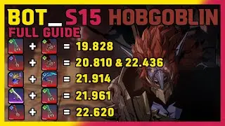 「시간의전장 S15」홉고블린 빌드 6종 완벽 공략「BATTLEFIELD OF TIME」 HOBGOBLIN 6 BUILDS FULL GUIDE  SLArise  나혼자만레벨업어라이즈