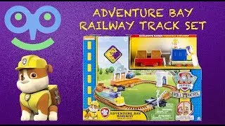 Adventure Bay Railway Track Set Paw - Patrol Playset