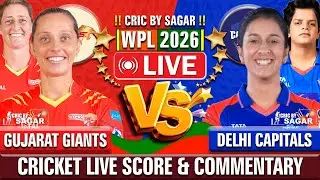 Gujarat Giants vs Delhi Capitals | GG vs DC | Cricket Live Score & Commentary