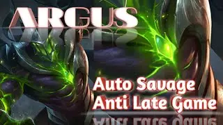 Cara Bermain Argus Top Global 2020 - Argus Savage Moment | Mobile legends