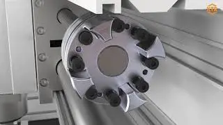 Mounting of KTR ROTEX GS 6.0 light