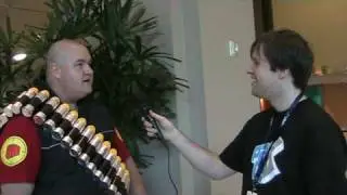 Broken CRT @ PAX 2009 - Interview with Heavy Weapons Guy
