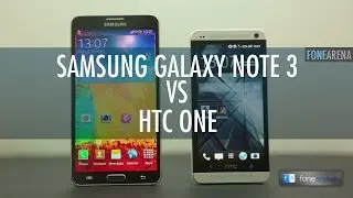 Samsung Galaxy Note 3 vs HTC One