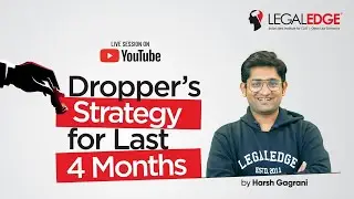 Suggested Droppers&rsquo; Strategy for Last 4 Months CLAT Prep | CLAT Strategy 2021| CLAT 2021 Preparation