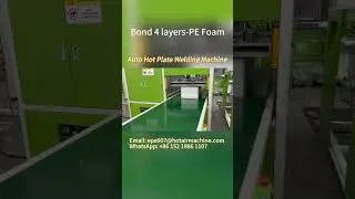 Watch PE Foam Get Welded in Action!