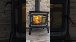 Hearthstone Heritage 1st fire after installation and break in fire.