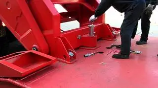 Hydraulic Detachable gooseneck Front Loading Lowbed heavytransporter com  China Heavy Transporter
