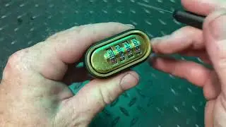 TONYON combination padlock picking