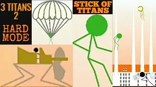 3 Titan 2 In New Soldier(Hard) Mode (Stick Of Titan) | New Level |