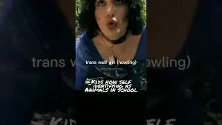 Kids are now self identifying as ANIMALS in School and teachers are powerless to stop it #shorts