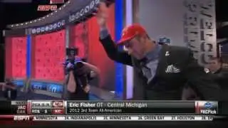 Eric Fisher Goes No. 1 in 2013 NFL Draft