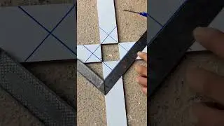Cross tile strip splicing