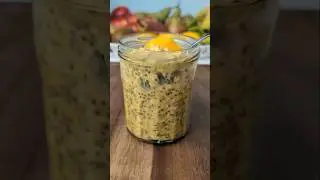 Easy mango overnight oats