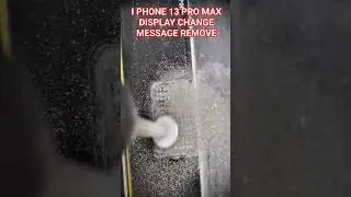 I PHONE 13 PRO MAX DISPLAY CHANGE MESSAGE REMOVE 😱 IC DRILLING 👍#viralvideo #shortvideo #trending
