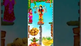 मुन्नी_आंटी_माता_रानी_और_जॉम्बीज। ❓#cartoon #animation