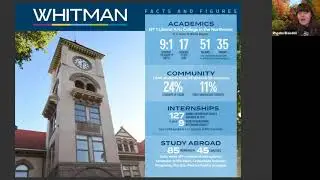 Whitman College, Admission Counselor, Fall 2020