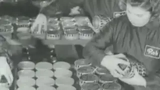 Vervaardiging en verpakking van wrijfwas (1940)