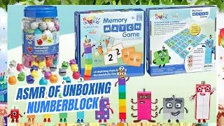 Numberblocks ASMR - Unbox Numberblocks & Play the Memory Game - ASMR Edition!