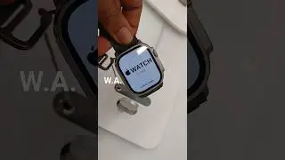 Apple Watch Ultra 🔥 49mm Titanium Case 😍 #shorts #technology #tech #explore