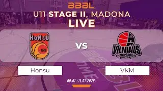 BC HoNsU 2015 vs Vilniaus krepšinio mokykla 2015 | BBBL Boys U11 | Stage II
