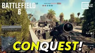 🔥 Геймплей Battlefield 6 Conquest &ndash; Иствуд: Скрытая угроза. ТАКТИЧЕСКАЯ ВОЙНА! (PS5 | Разведка и ...