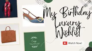 My Fall + Birthday Luxury Wishlist | Louis Vuitton &bull; Hermes &bull; Loewe &bull; Kate Spade &bull; Polene