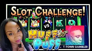 HUFF N PUFF SLOT CHALLENGE with @TTownsadventures Who will survive the Wolf?