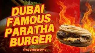 Make Dubai&rsquo;s Trending Paratha Burger at Home | Easy Smash Recipe