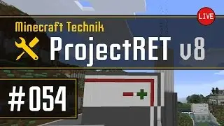 PROJECT RET V8 [#054] ► AE2 Daten- und Transportnetz [PC] Let's Play Together (Minecraft)