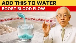 Japan&rsquo;s Oldest Doctor: Don&rsquo;t Drink Plain Water After 50! Add THIS Mineral for Insane Blood Flow