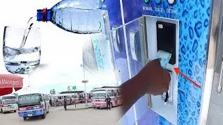 BONGO KAMA ULAYA, ATM YA MAJI YAWEKWA STAND YA DALADALA DSM