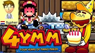 4 Years of Mario Maker 🎉 Sawmill Thrill 🎉 Sypher
