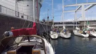 Grevelingensluis en  Bruinisse jachthaven 2017
