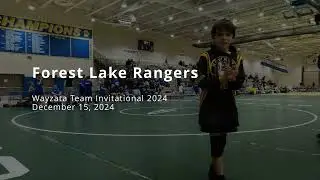 Forest Lake Youth Wrestling at Wayzata Team Invitational 2024 Part 1 of 4