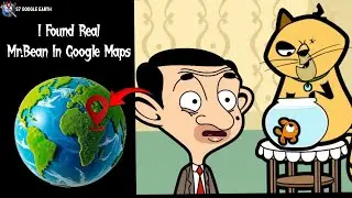 I Found Real Mr.Bean😱 On Google Earth And Google Maps 🌍#maps #s7googleearth 