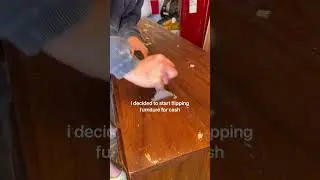 I Paid Off My Student Loan Debt by Flipping Furniture.. Turning Trash Into CASH! #furnitureflip #diy