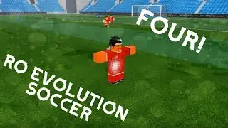 FOUR! || ROBLOX RO EVOLUTION SOCCER || Ft. Obi, Alex & Gold