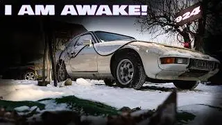 This Porsche Was A Wreck,Now It Moves!But Still A Wreck...