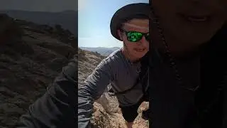 Solo climbing in the RAK #wadinaqab #rak #hiking #dubai #uae