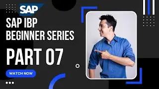 SAP IBP  for Beginners | Part - 7| Step By Step Learning | sap ibp training | Demand planning | #sap