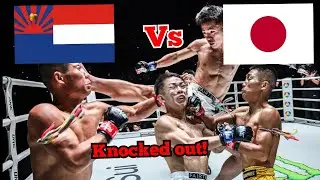 Nueaphet vs Ryuya Okuwaki fight on one championship. [Knock out]