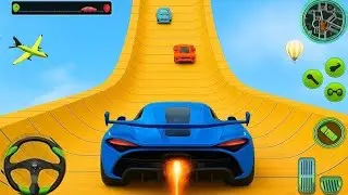 Ramp Car Racing on Impossible Mega Ramps | Extreme Stunt Gameplay 2026