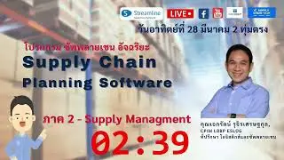 โปรแกรมซัพพลายเชนอัจฉริยะ: Supply Management AI Supply Chain Planning Software