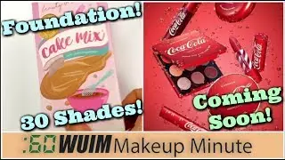 Beauty Bakerie Cake Mix FOUNDATION! Coca Cola Makeup Collection! | Makeup Minute