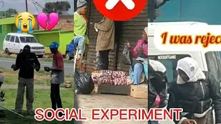 A MUSLIM BEAUTIFY LADY GOT REWARDED 😭💔 #socialexperiment #homeless #respect #youtuber 