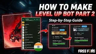 Free Fire Automatic Level Up Bot🤖 1 to 100 Level 😱 Desi Level up Bot 🔥 IN 2026