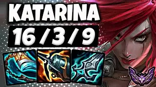OTP Katarina vs Talon [ MID ] Patch 25.6 Korea Master ✅