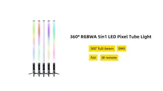 The Ultimate RGB Pixel Tube Light &ndash; Wireless, Waterproof, and DMX Ready!