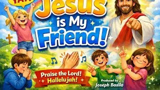 Jesus Is My Friend | Cute Christian Song for Little Hearts 💛